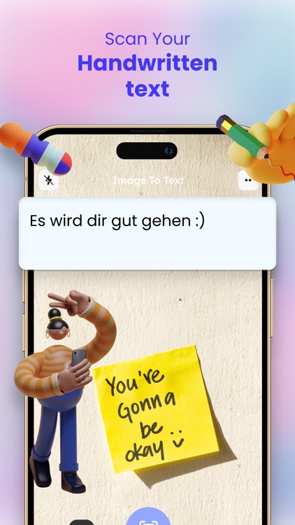 Image to Text - Scan to PDF