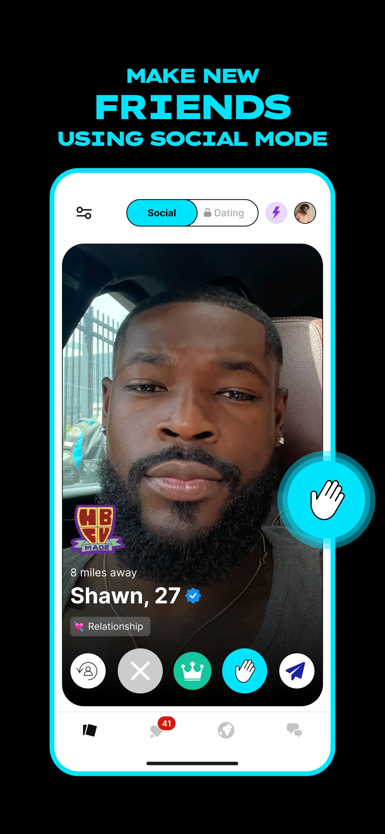 BLK: Black Singles Dating App screenshot 4