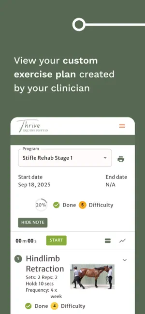 Thrive Equine Physio screenshot 2