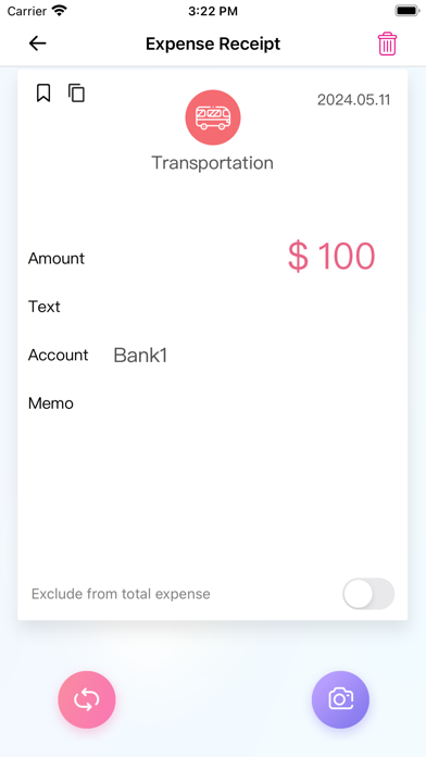 Weple Money - Expense Manager Screenshot
