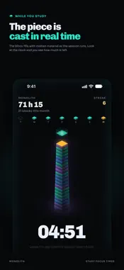 Monolith: Study Focus Timer screenshot 2