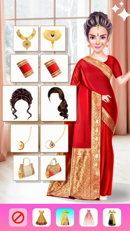 Indian DressUp Bridal Makeover