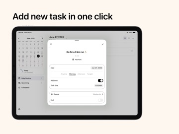 Daily Planner: Planelle iPad screenshot