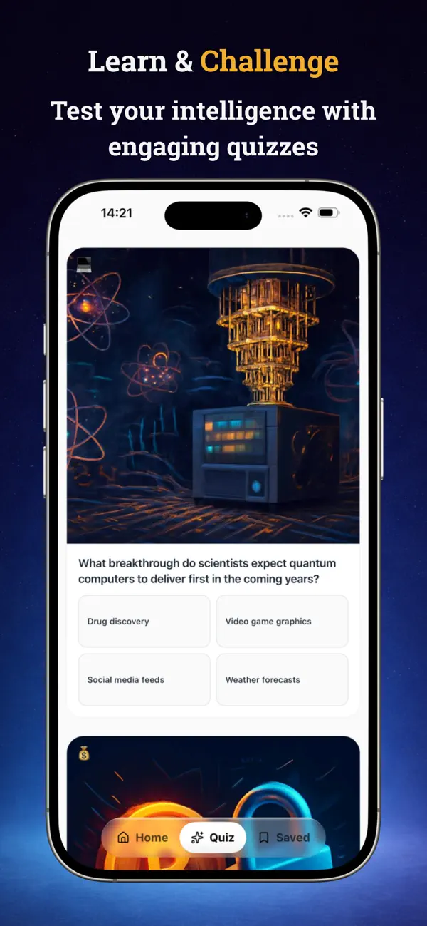 #5. Stacky: Fun & Random Facts (iOS) โดย: Oleksii Lypskyi