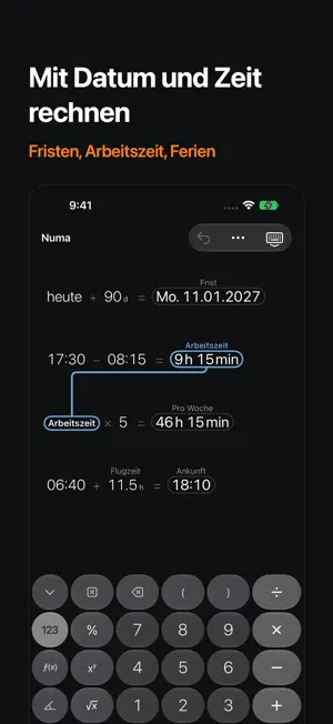 Numa: Calculator & Notes screenshot 4