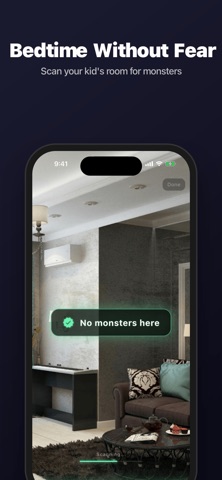 Monster Scanner Bedtime Helper iPhone screenshot