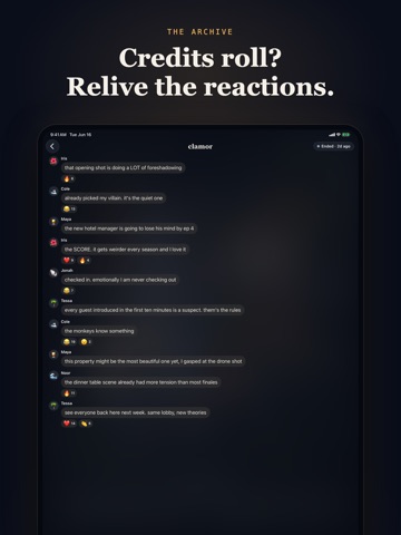Clamor - Live TV Chat Screenshot 3