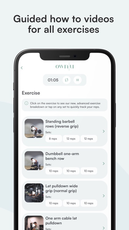 OWNU: Strength & Gym Training screenshot-3