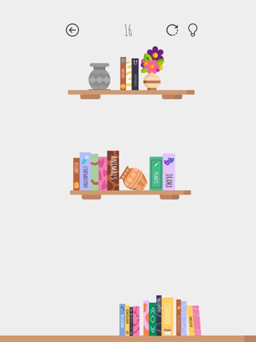 The Bookshelf - Sort the Books iPad screenshot