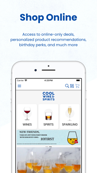 Cool Wine & Spirits Screenshot