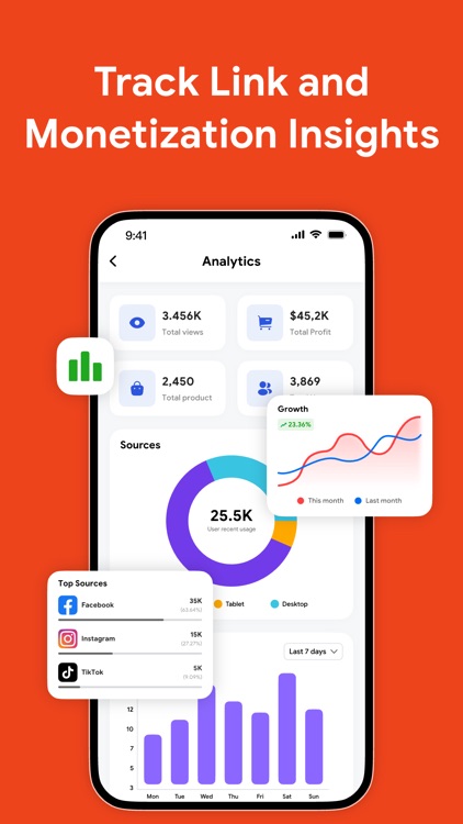 Linkbio - Link in bio builder screenshot-3