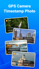 GPS Camera: Stamp Photo Map screenshot