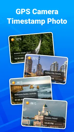 Timestamp Camera - GPS Map screenshot 1