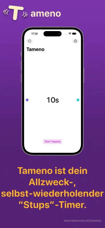 Tameno – Wiederholende Timer screenshot 1 of 7