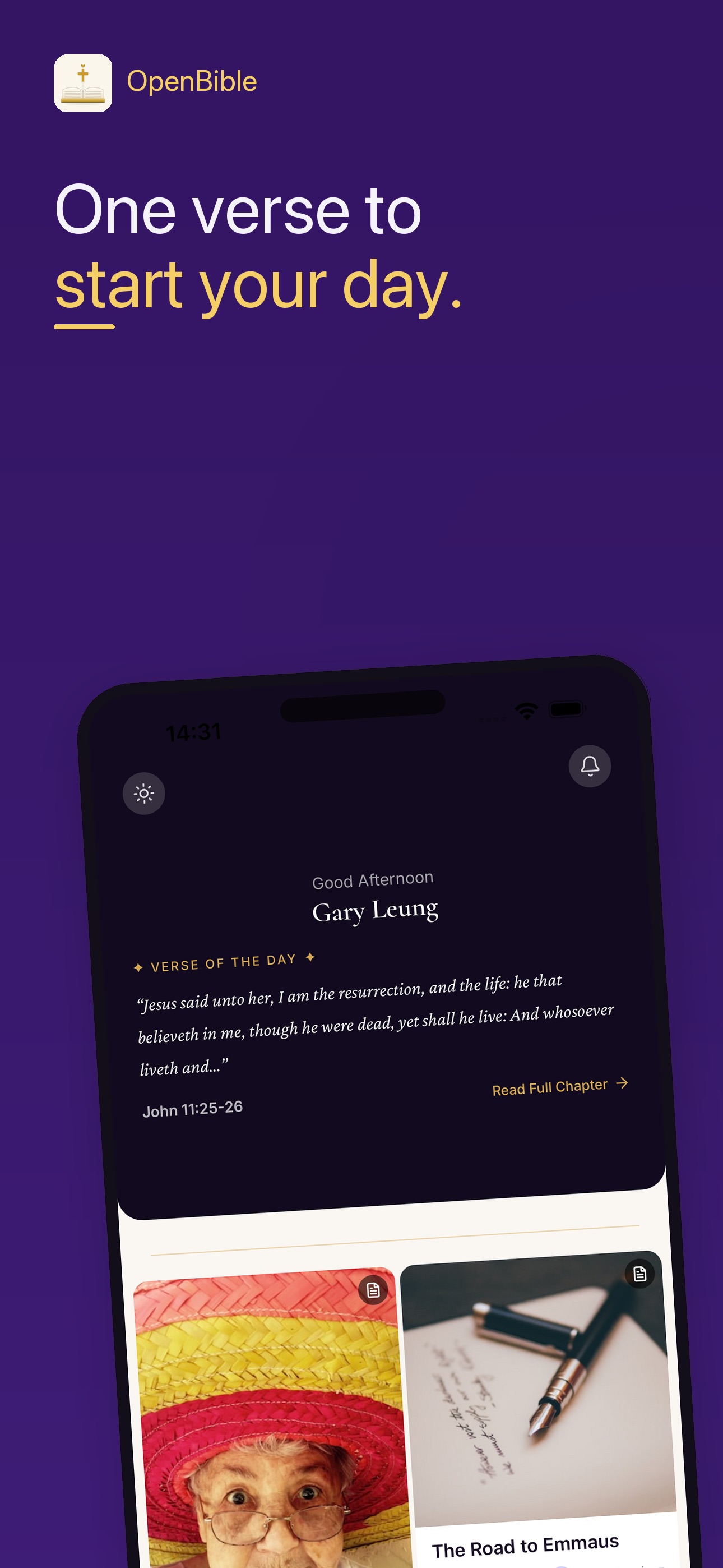 Screenshot 2 of OpenBible — Read in Love