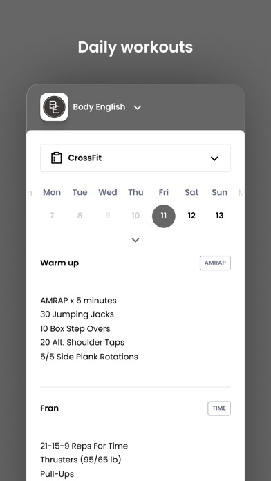 Body English Screenshot