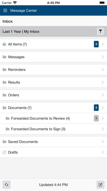 Cerner Message Center