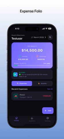 Expense Folio screenshot