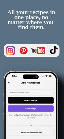 Chestnut: Recipe Manager iPhone screenshot