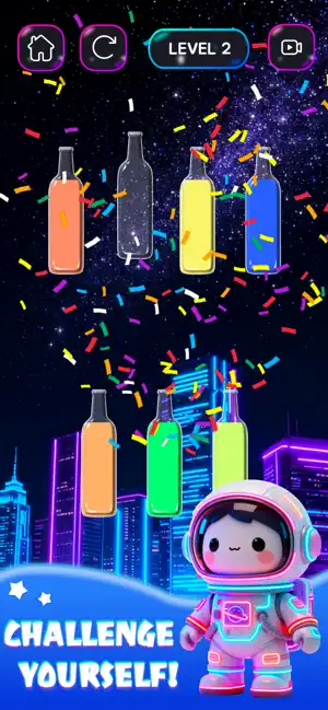 Cyber Style：Water Sort Puzzle screenshot 3