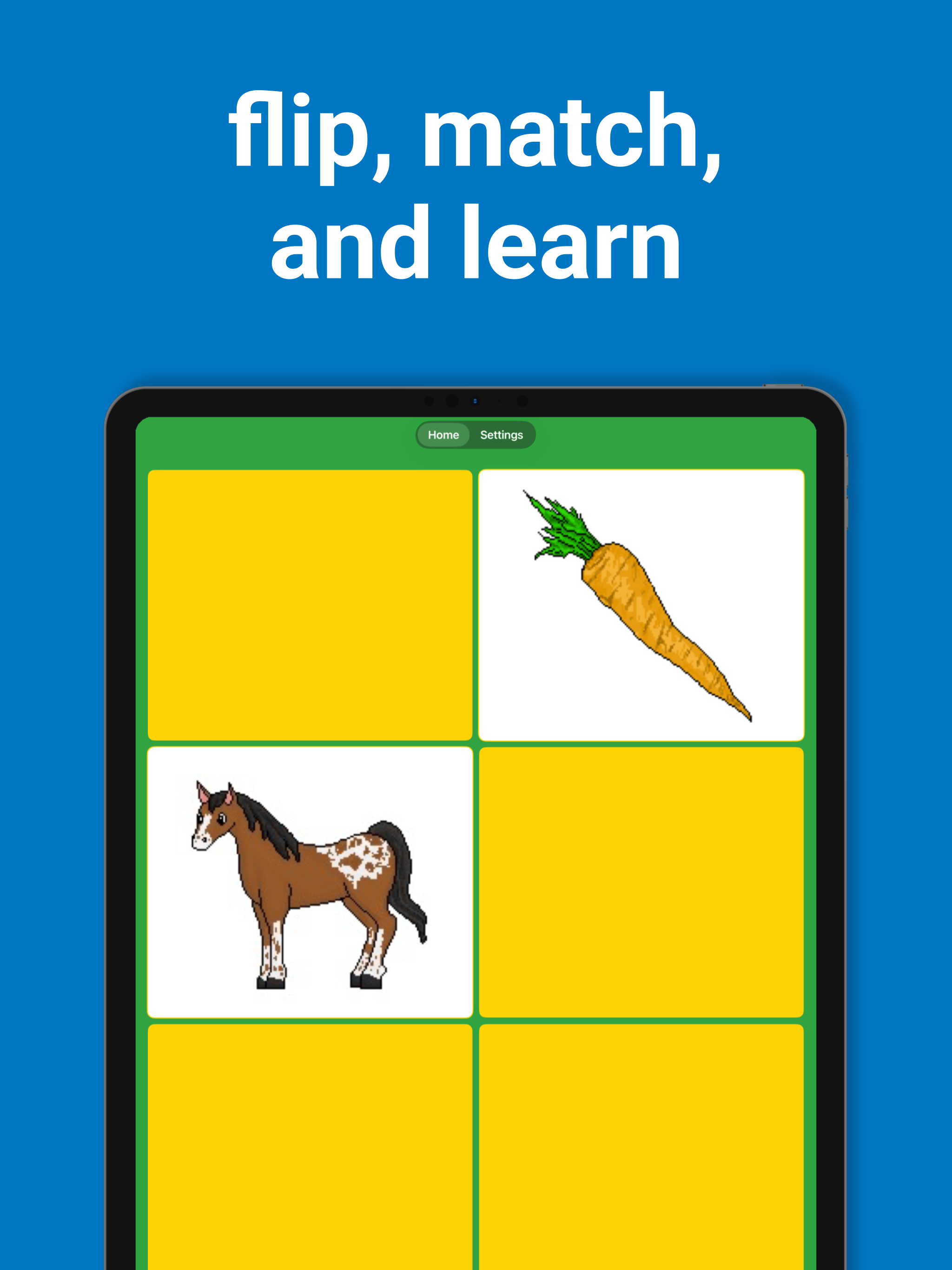 Flip Flip Hooray Matching Game