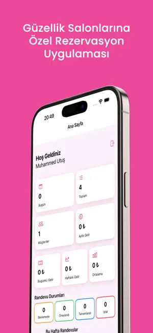 Salonay - İşletme Yönetimi screenshot 1