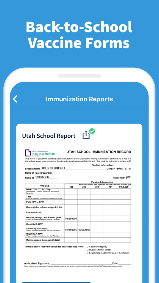 #3. Docket® - Immunization Records (iOS) 由: Docket Health, Inc.