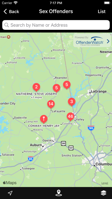Chambers County Sheriff Office Screenshot