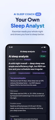 Sleep Island: Tracker & Sounds Screenshot 3 of 8