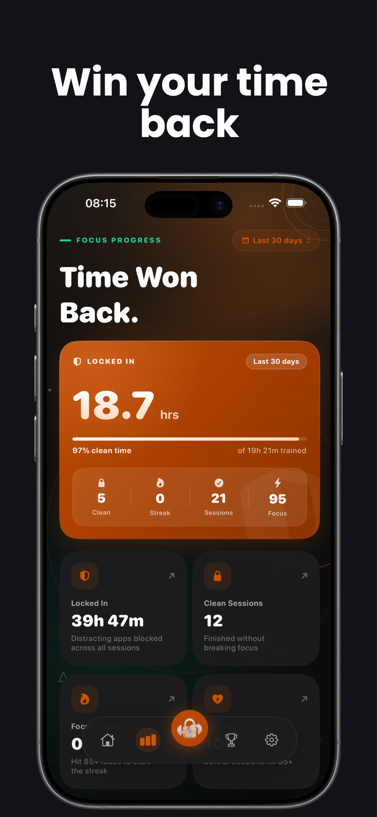 GymLock: Focus & Train. screenshot 8