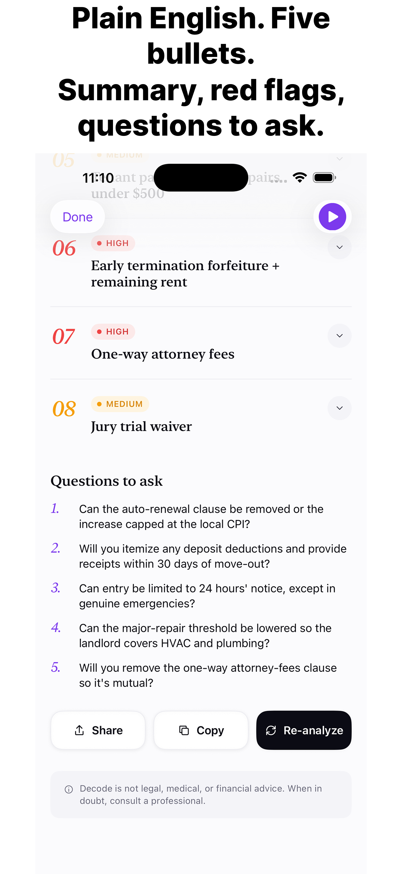 Decode: AI Document Reader screenshot 4