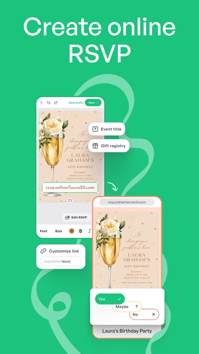 Invitation Maker: Cards & RSVP screenshot