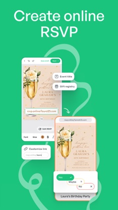 Invitation Maker: Cards & RSVP screenshot 4