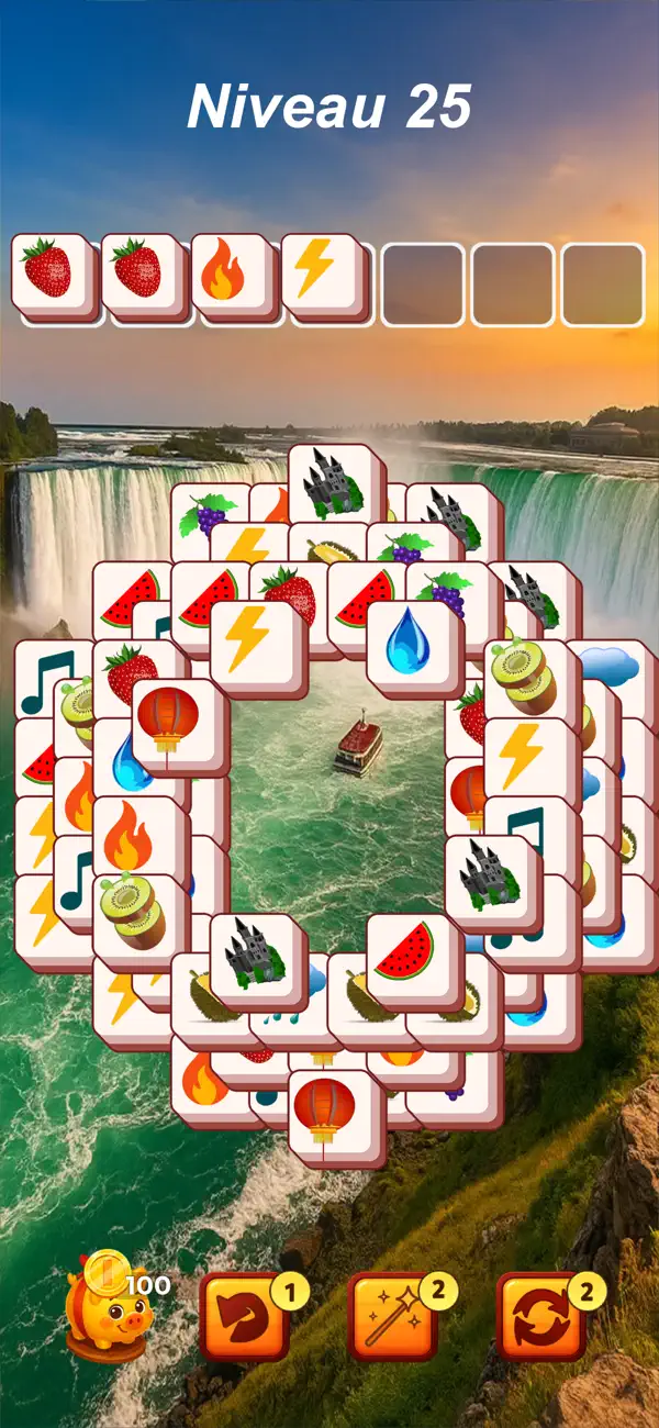 Screenshot #2 pour 3 Tuiles – Puzzle Anti-Stress