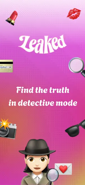 Leaked · Mobile Detective iPhone screenshot 1