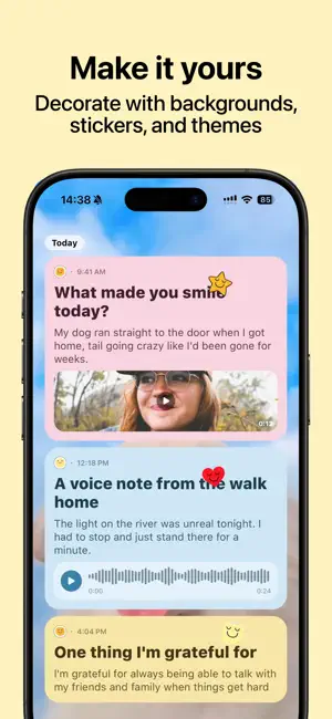 Video Journal - Happy Reasons screenshot 4