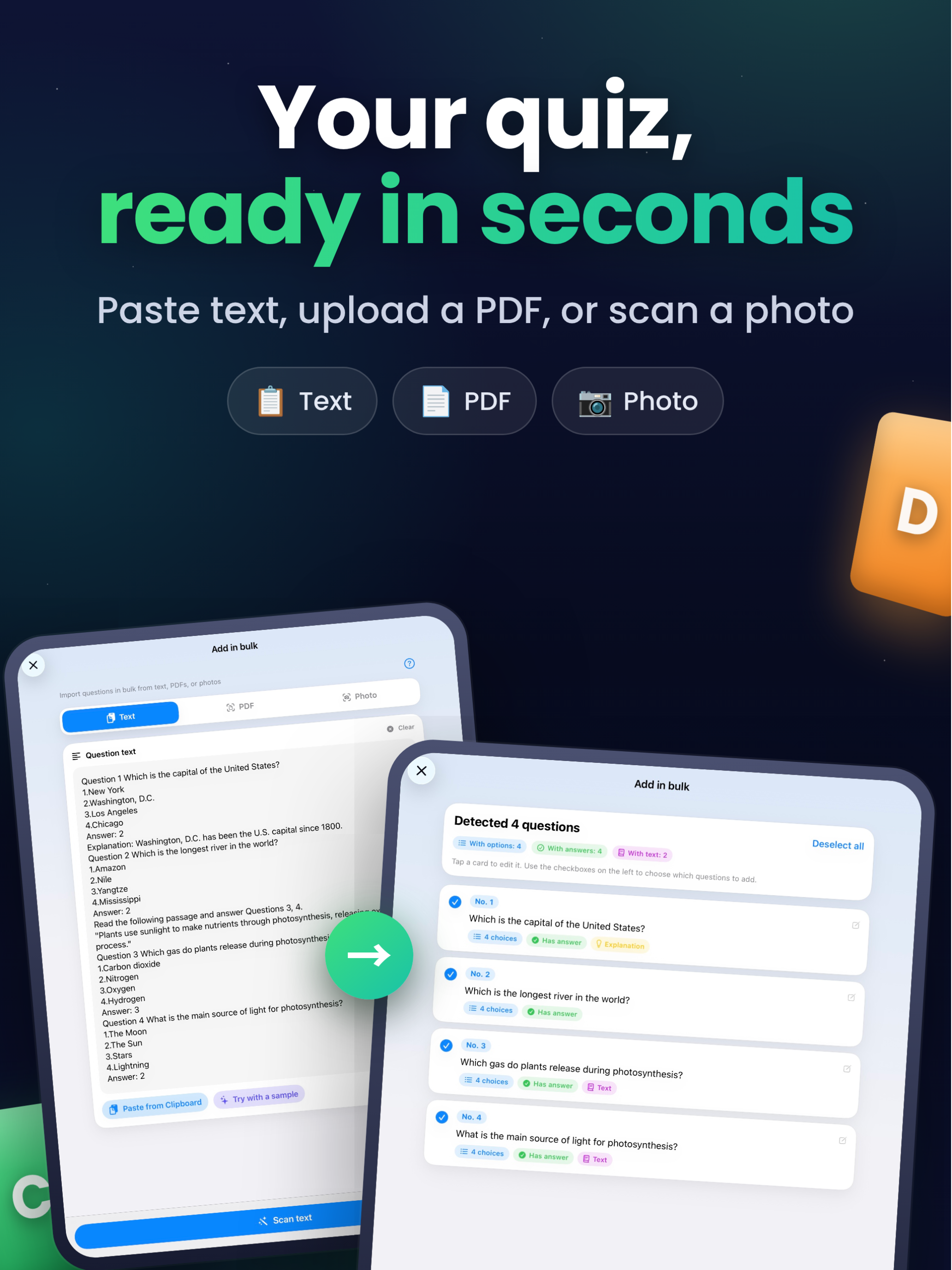 QuizDoorRush Gamify Your Study screenshot 8