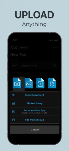 FAX Online - Send Free of Ads screenshot