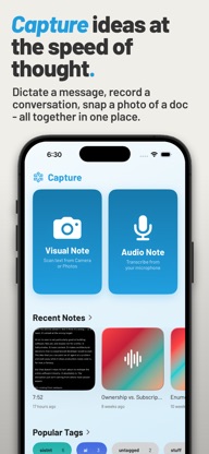 Capture - Voice & Photo Notes screenshot 1