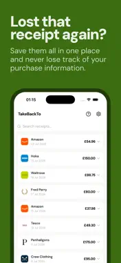 TakeBackTo - Shopping screenshot 1
