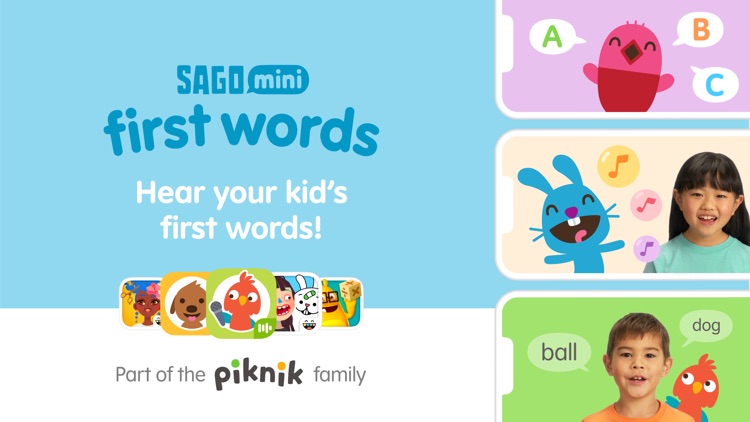 Sago Mini First Words: Kids 1+ screenshot-0
