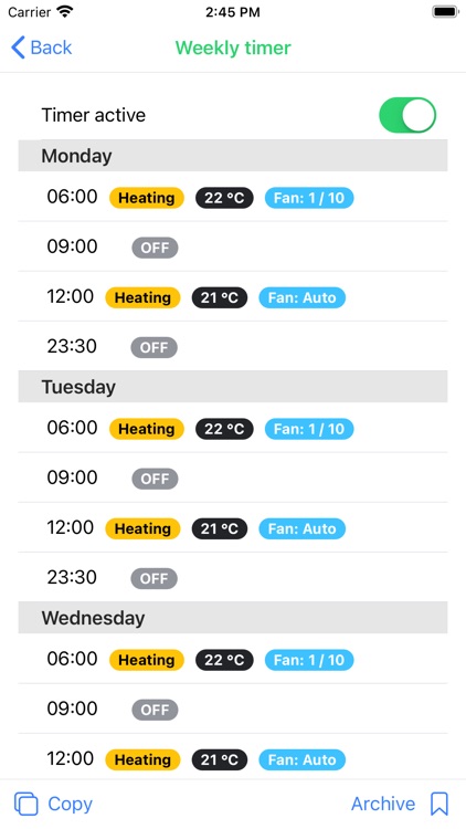 Sabiana WiFi screenshot-4