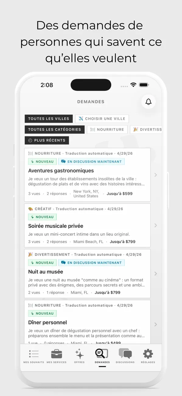 Screenshot #2 pour WishLab AI