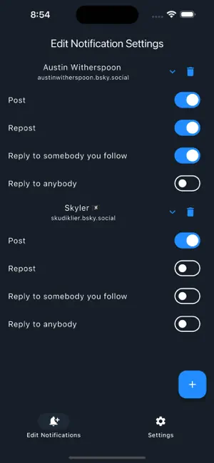 BlueNotify screenshot 1