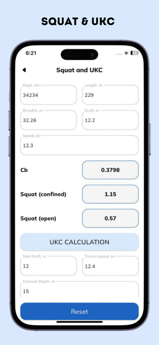 Bridge Calc: Draft & Ballast Screenshot 6 of 8