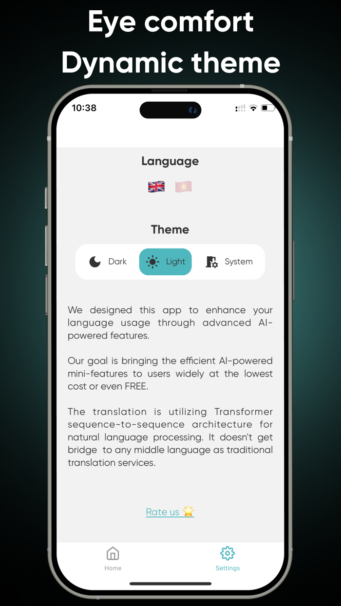 AI helper Rewriter assistant