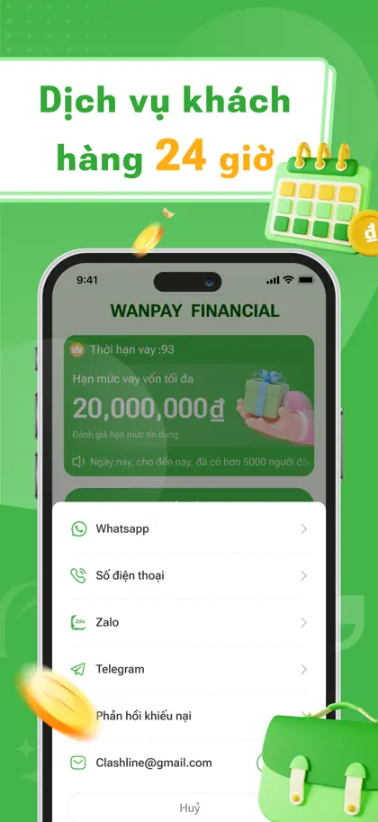 Screenshot 5 di 5 di WANPAY FINANCIAL
