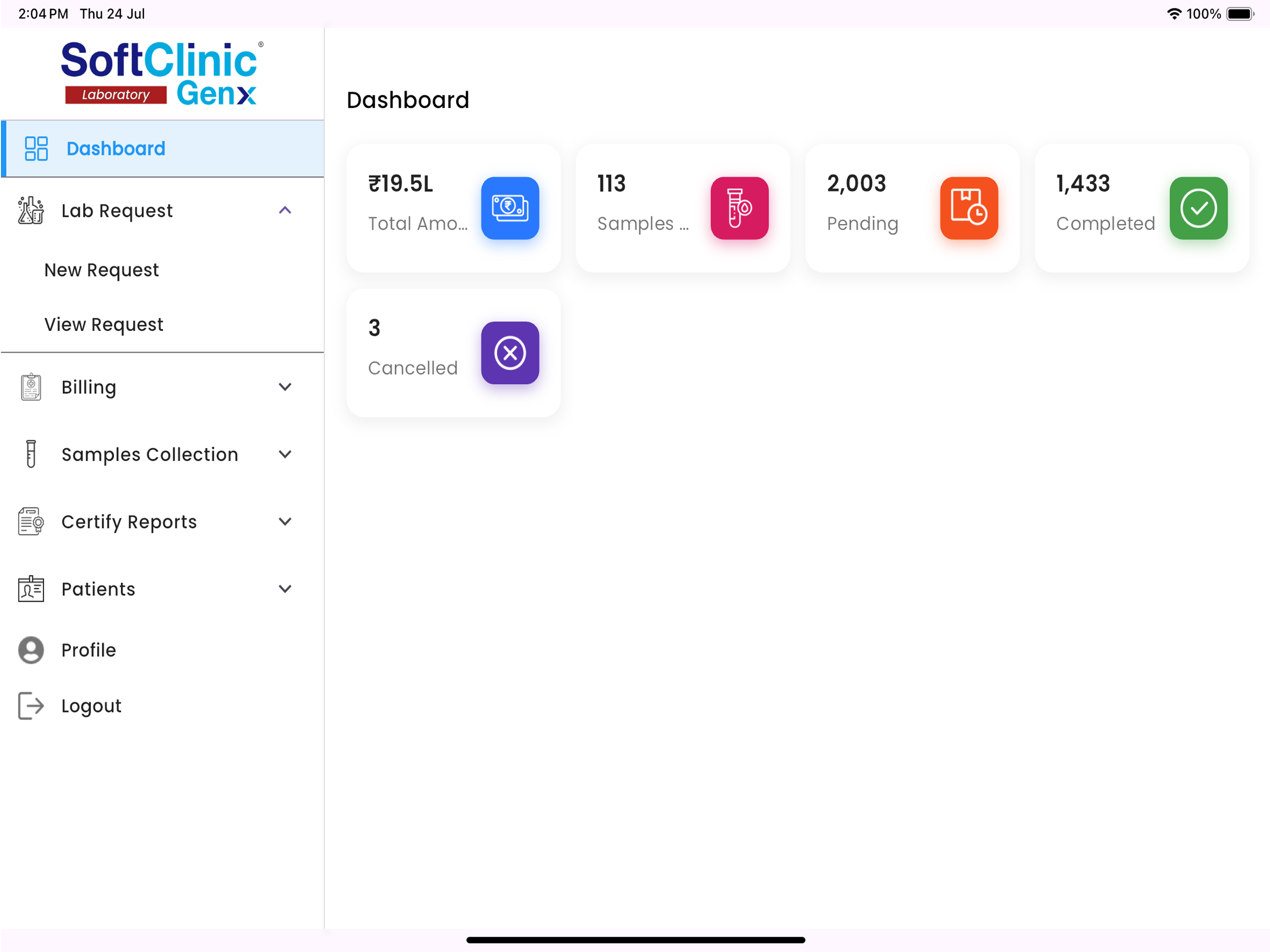SoftClinic GenX Laboratory