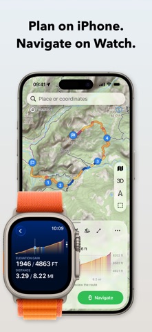 WristTopo: Maps for Watch Screenshot 3 of 10