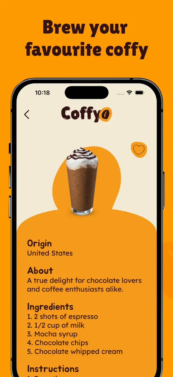 Screenshot #1 pour Coffee Recipe: Coffy